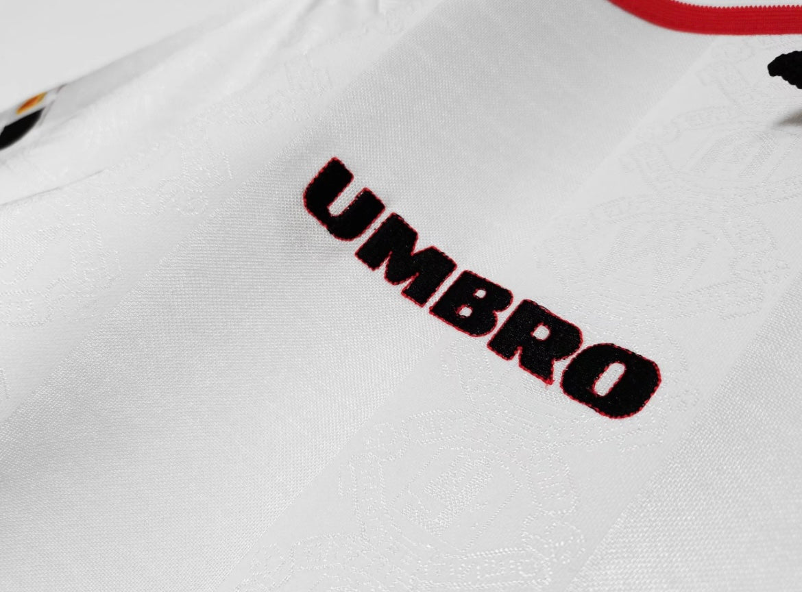 MANCHESTER UNITED - MAILLOT EXTÉRIEUR MANCHES LONGUES 1998/99