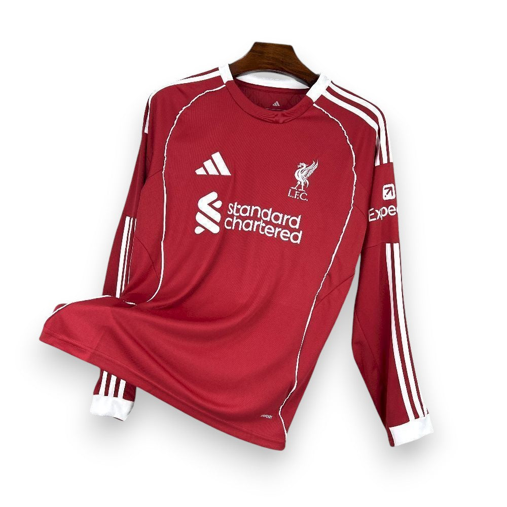 LIVERPOOL - MAILLOT DOMICILE MANCHE LONGUE 25/26