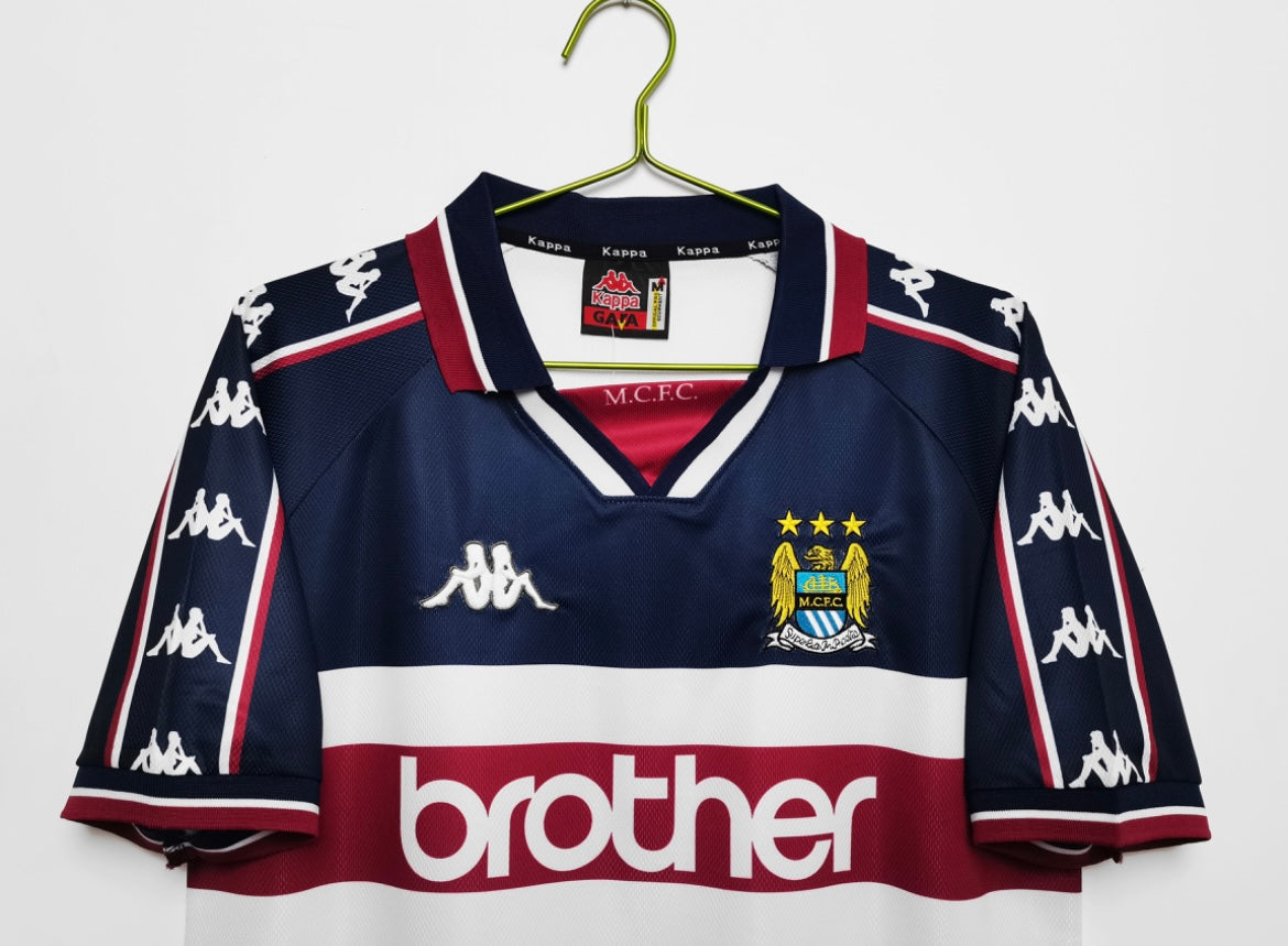 MANCHESTER CITY - MAILLOT EXTÉRIEUR 1997/98