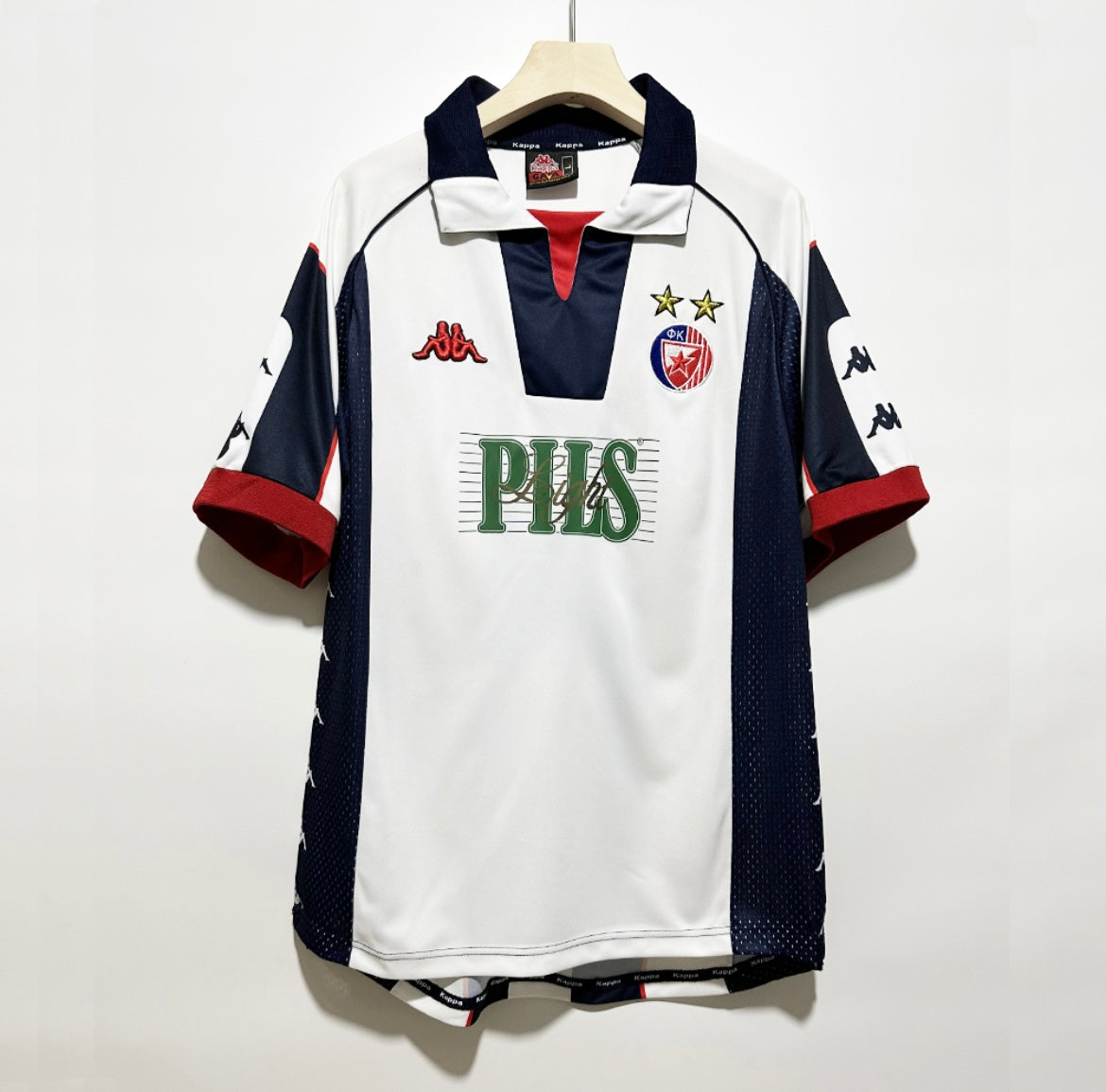 ÉTOILE ROUGE DE BELGRADE - MAILLOT EXTÉRIEUR 1999/00