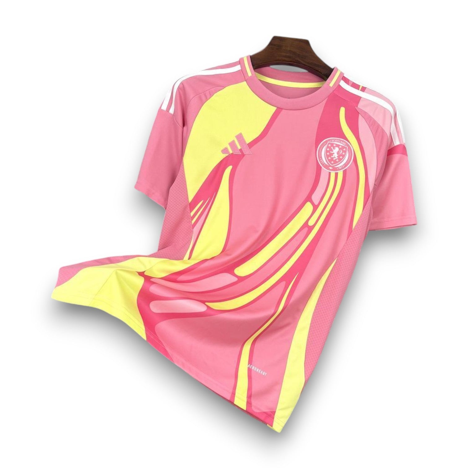 ÉCOSSE - MAILLOT EXTÉRIEUR ROSE "UEFA" 2025