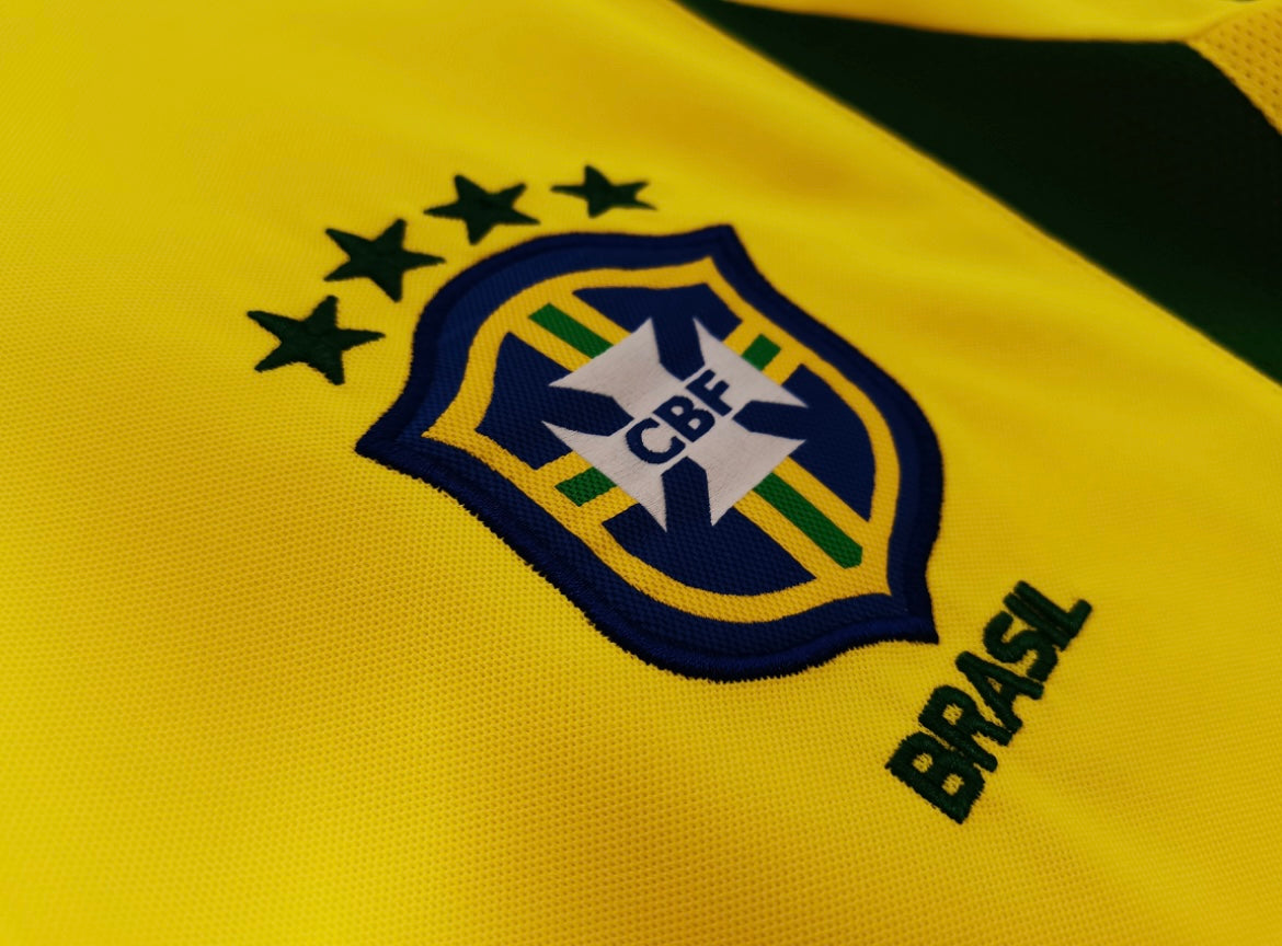 BRÉSIL - MAILLOT DOMICILE 2002