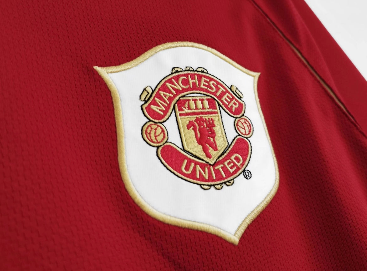 MANCHESTER UNITED - MAILLOT DOMICILE MANCHES LONGUES 06/07