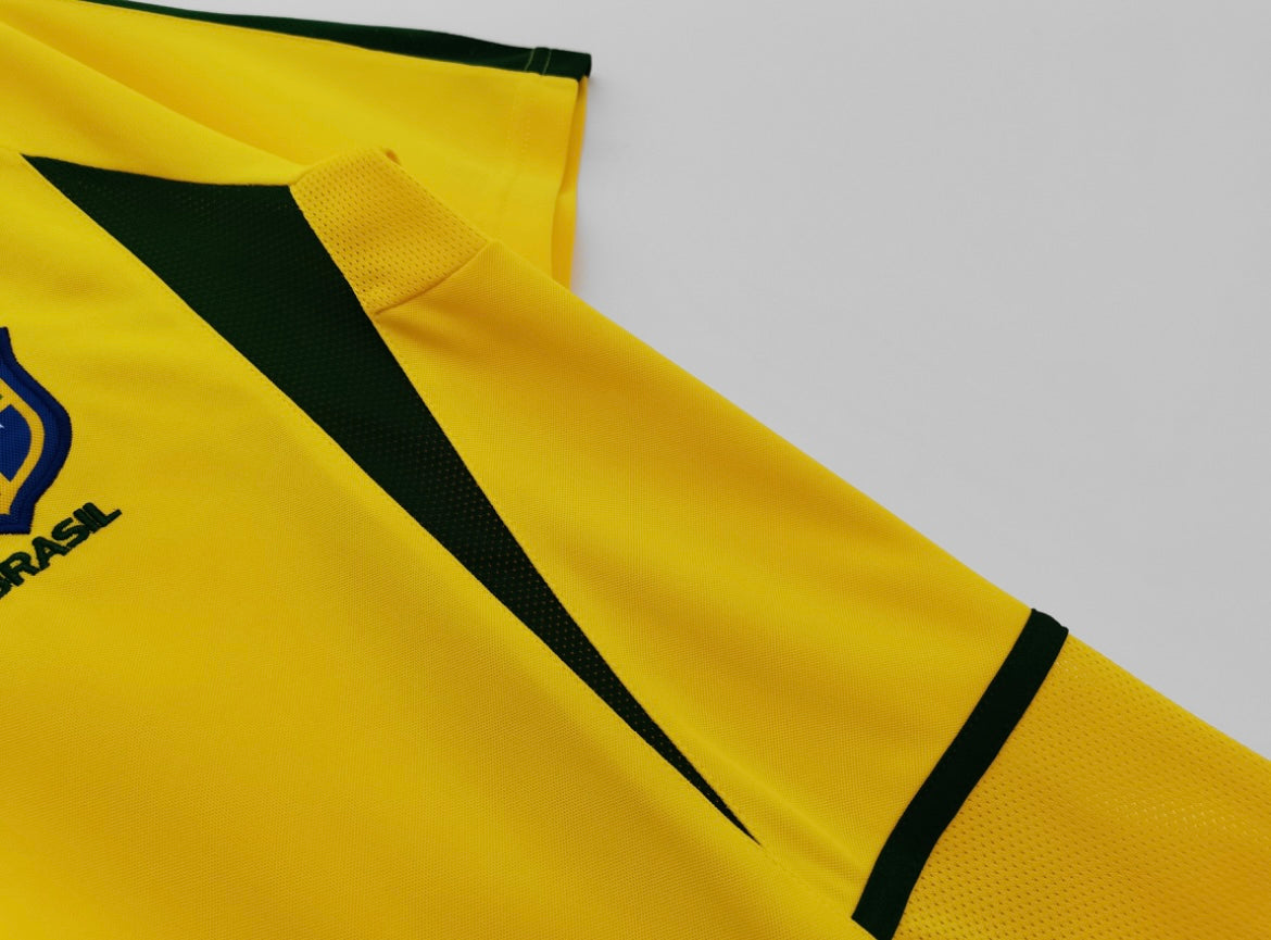 BRÉSIL - MAILLOT DOMICILE 2002