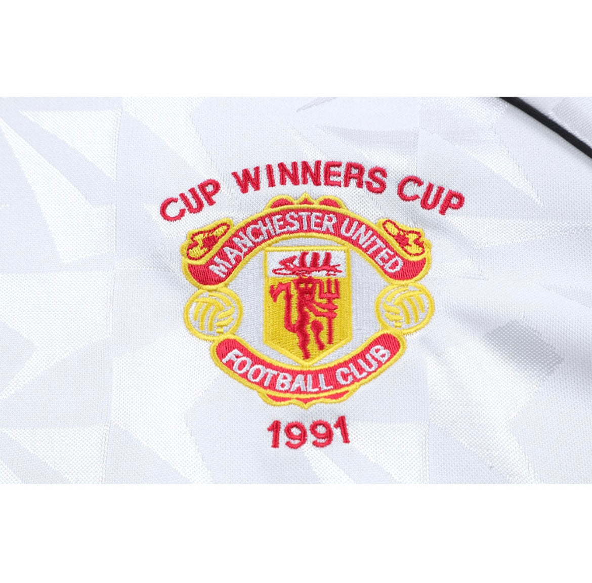 MANCHESTER UNITED - MAILLOT EXTÉRIEUR MANCHES LONGUES 1990/91