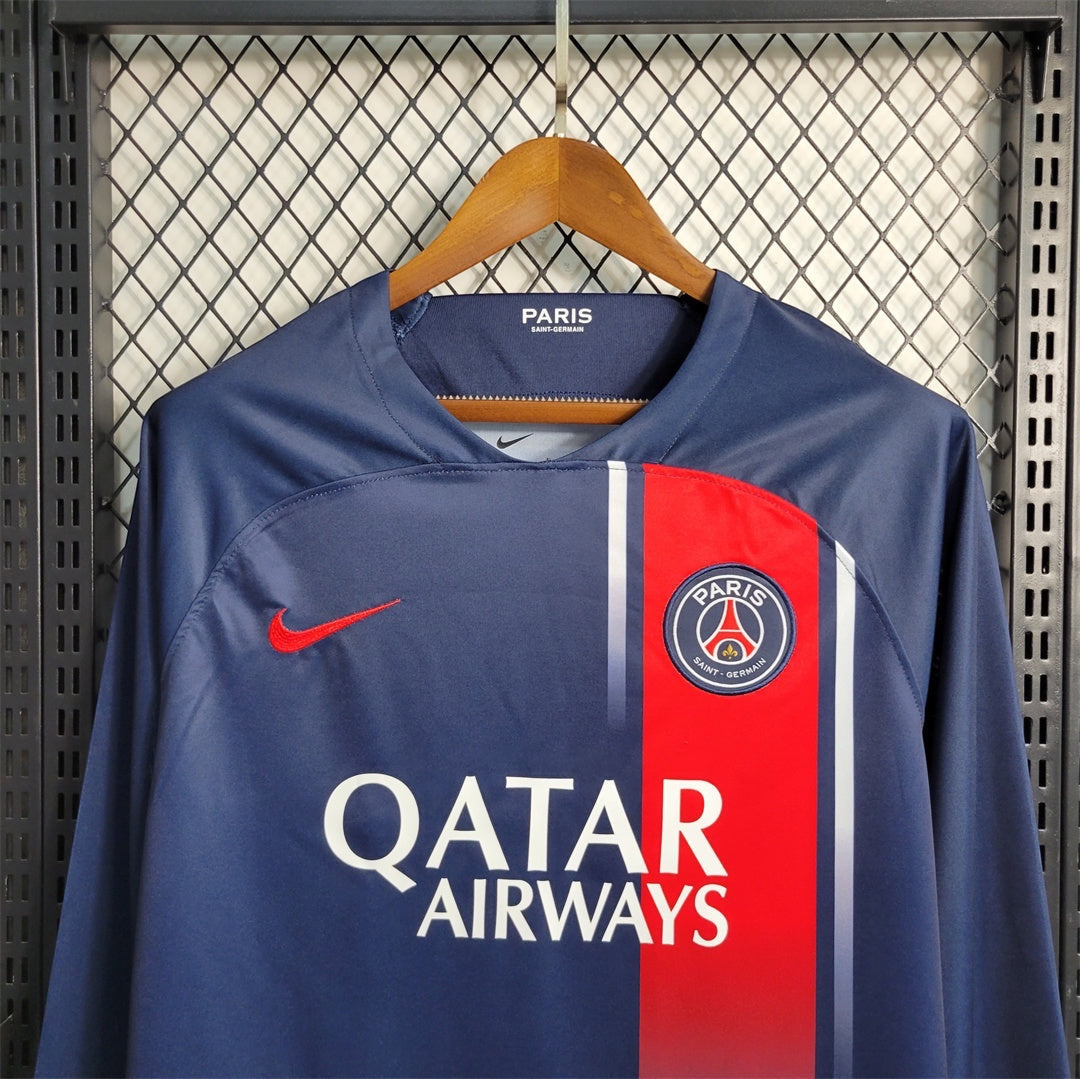PARIS SAINT GERMAIN - MAILLOT DOMICILE MANCHE LONGUE 23/24