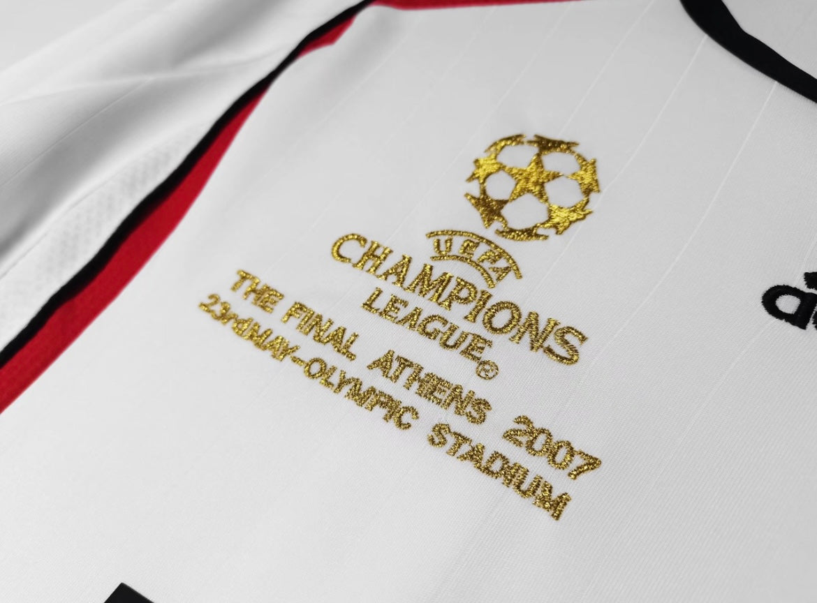 AC Milan 2006/07 Extérieur à manches longues