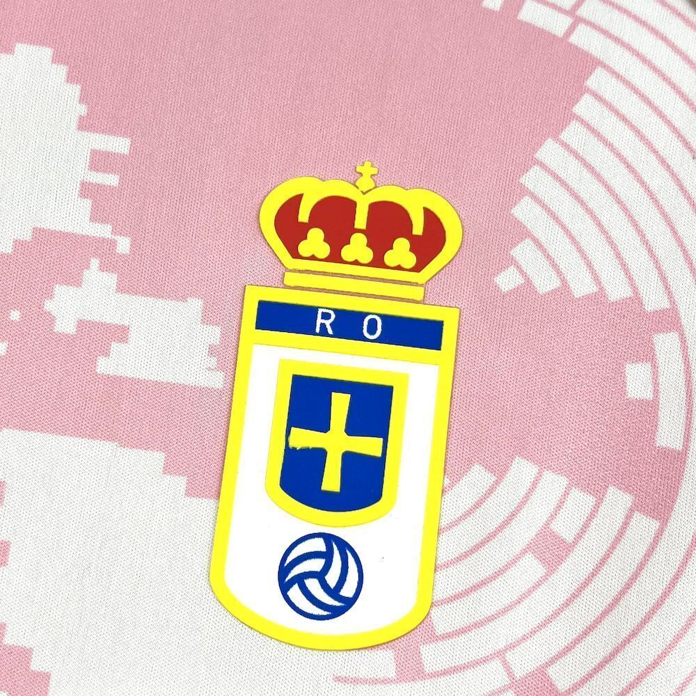 REAL OVIEDO - MAILLOT CONCEPT "ROSE" 25/26
