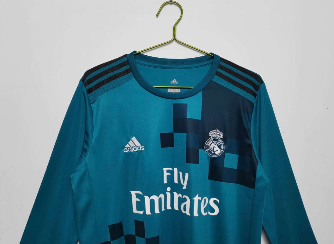 REAL MADRID - MAILLOT EXTÉRIEUR MANCHES LONGUES 17/18