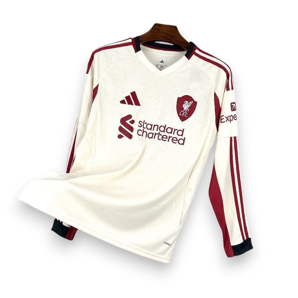 LIVERPOOL - MAILLOT EXTÉRIEUR MANCHE LONGUE 25/26