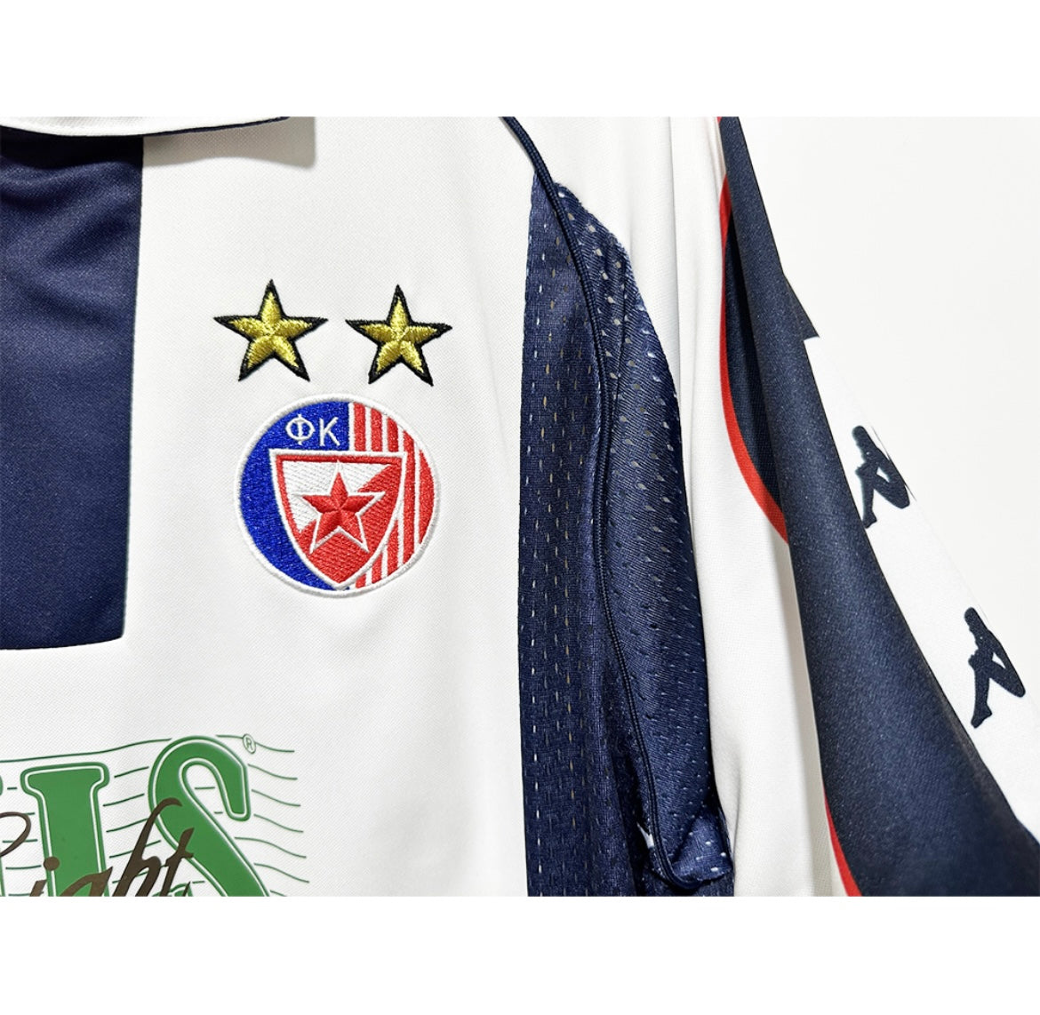 ÉTOILE ROUGE DE BELGRADE - MAILLOT EXTÉRIEUR 1999/00