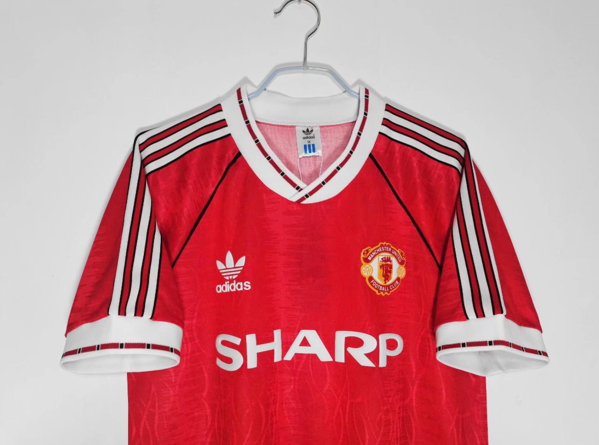 MANCHESTER UNITED - MAILLOT DOMICILE 1991/92