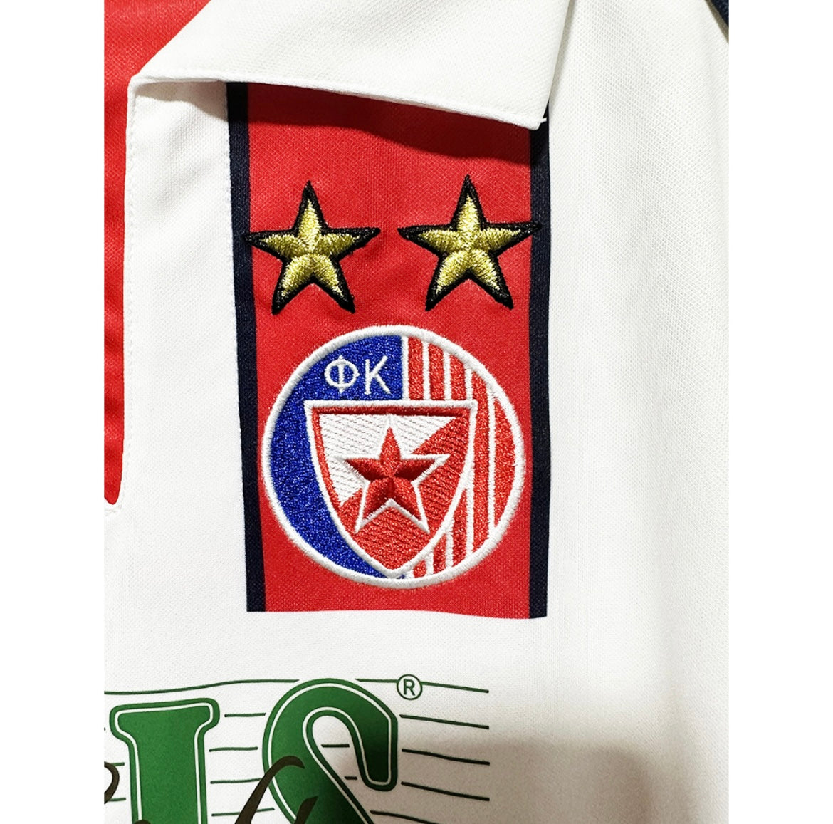 ÉTOILE ROUGE DE BELGRADE - MAILLOT DOMICILE MANCHES LONGUES 1999/00