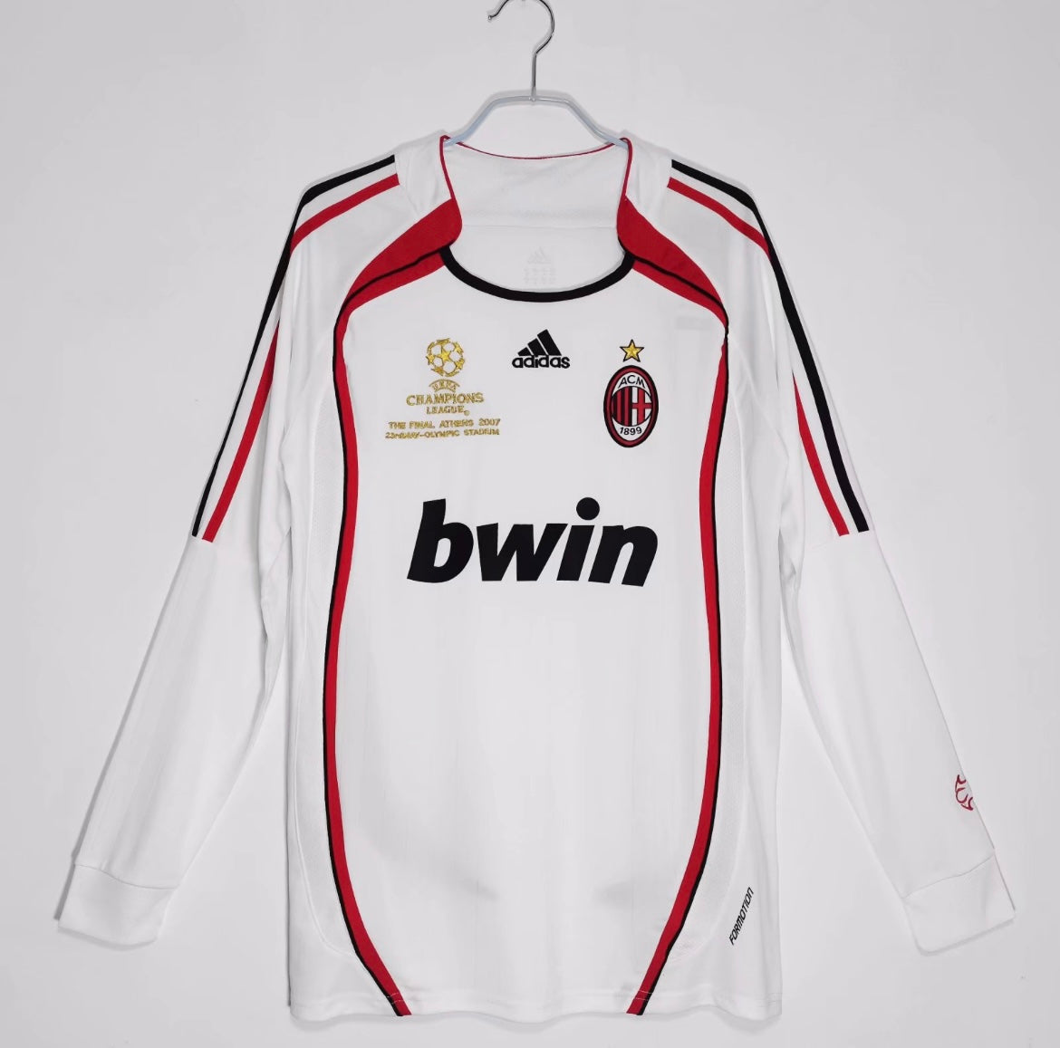 AC Milan 2006/07 Extérieur à manches longues