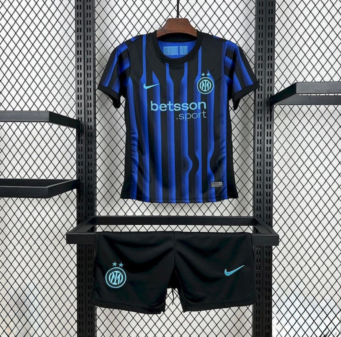 Kits Enfants Inter Milan 2025/26 Domicile