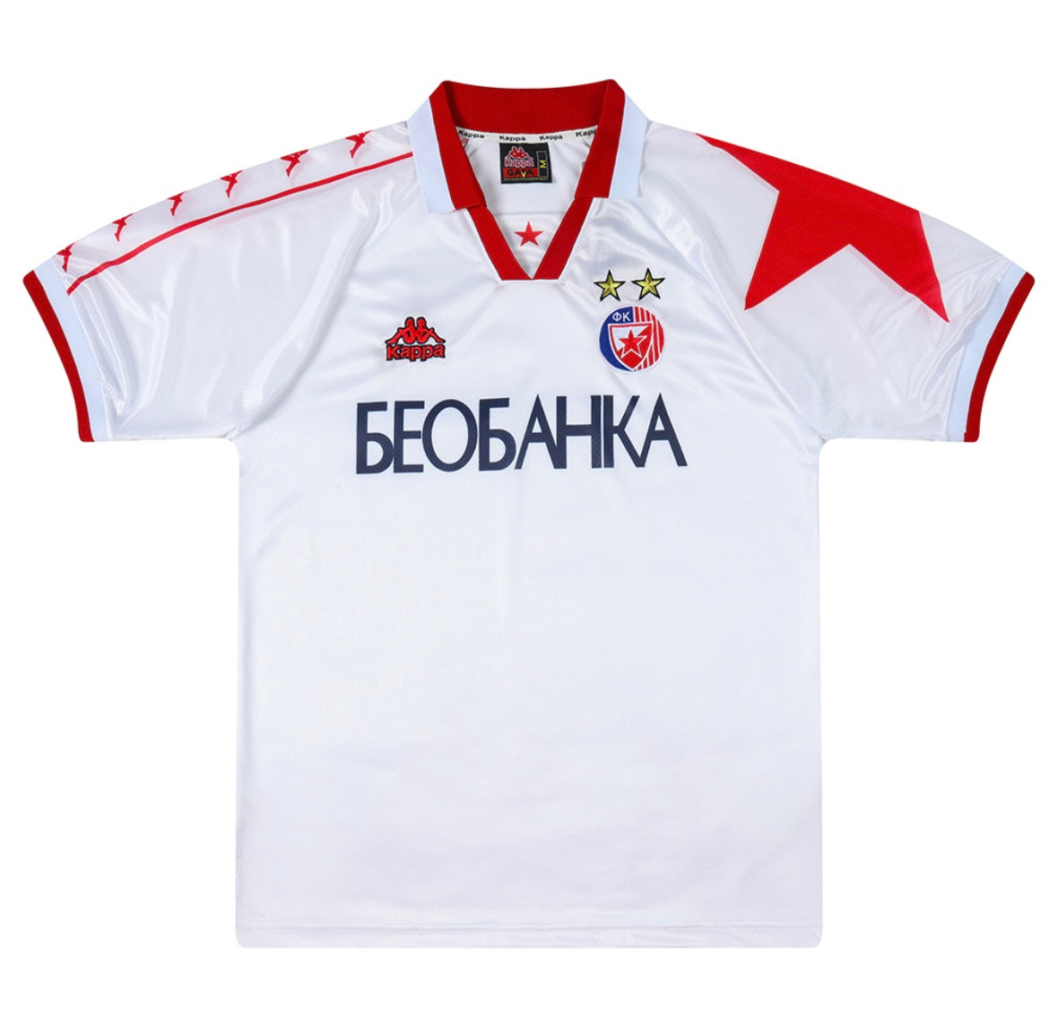 ÉTOILE ROUGE DE BELGRADE - MAILLOT EXTÉRIEUR 1995/96