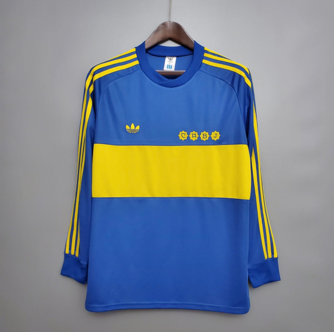 BOCA JUNIORS - MAILLOT DOMICILE MANCHES LONGUES 1981/82