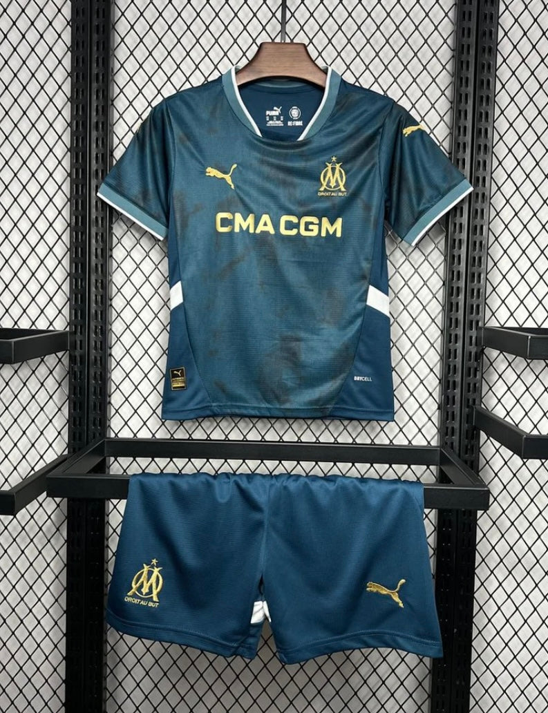 Kits Enfants OM 2024/25 Extérieur