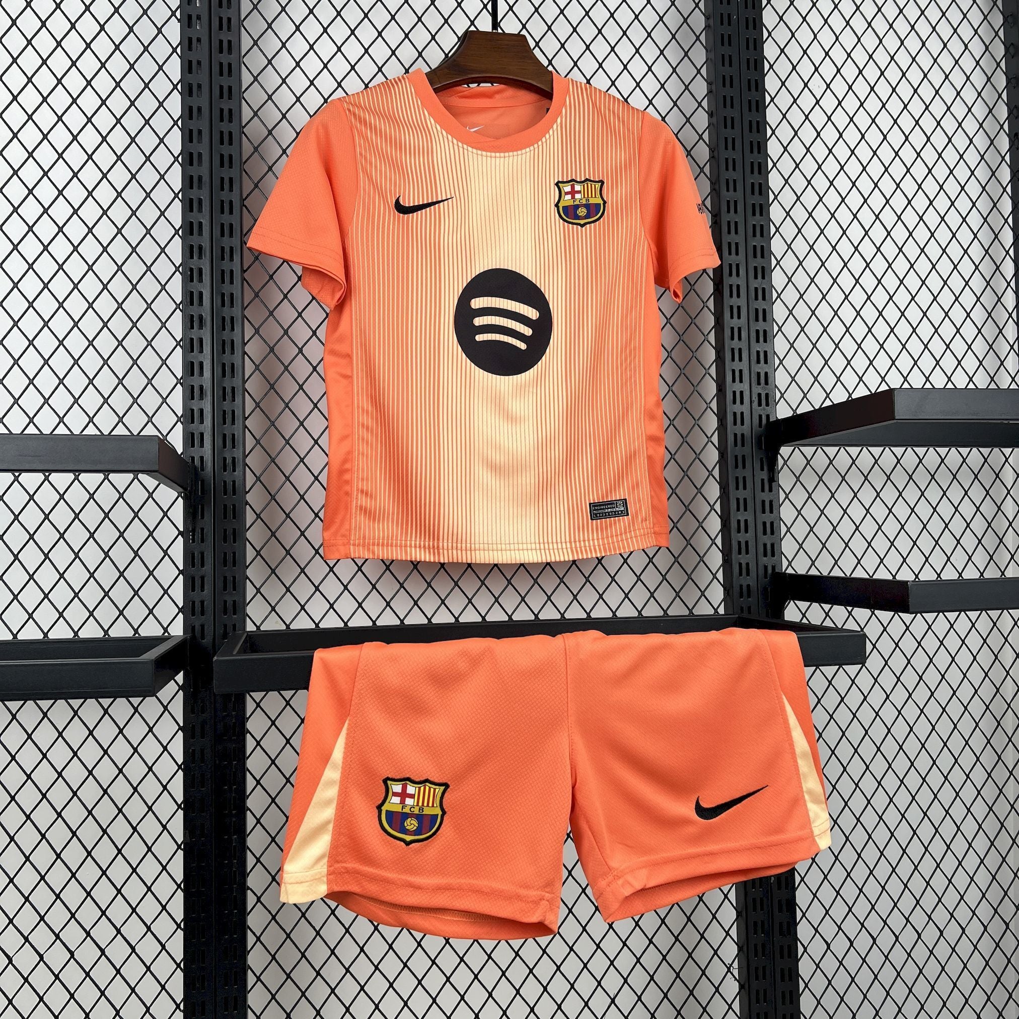 FC BARCELONE - ENSEMBLE ENFANT GARDIEN 25/26