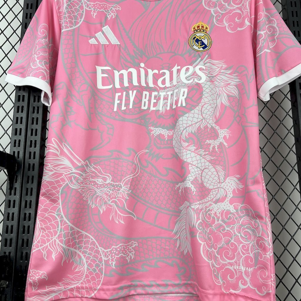 REAL MADRID - MAILLOT CONCEPT "DRAGON ROSE" 25/26