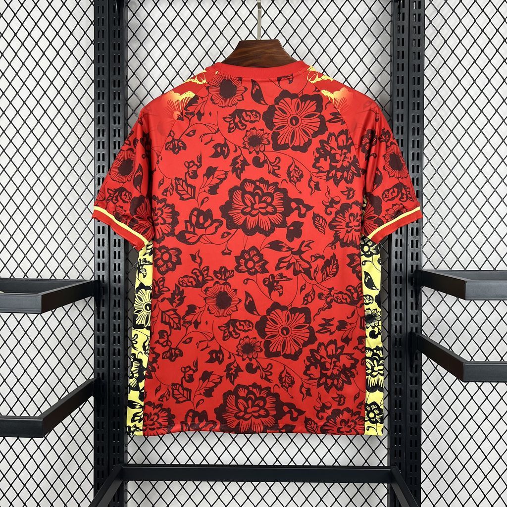PORTUGAL - MAILLOT CONCEPT "FLEURS ROUGES" 24/25