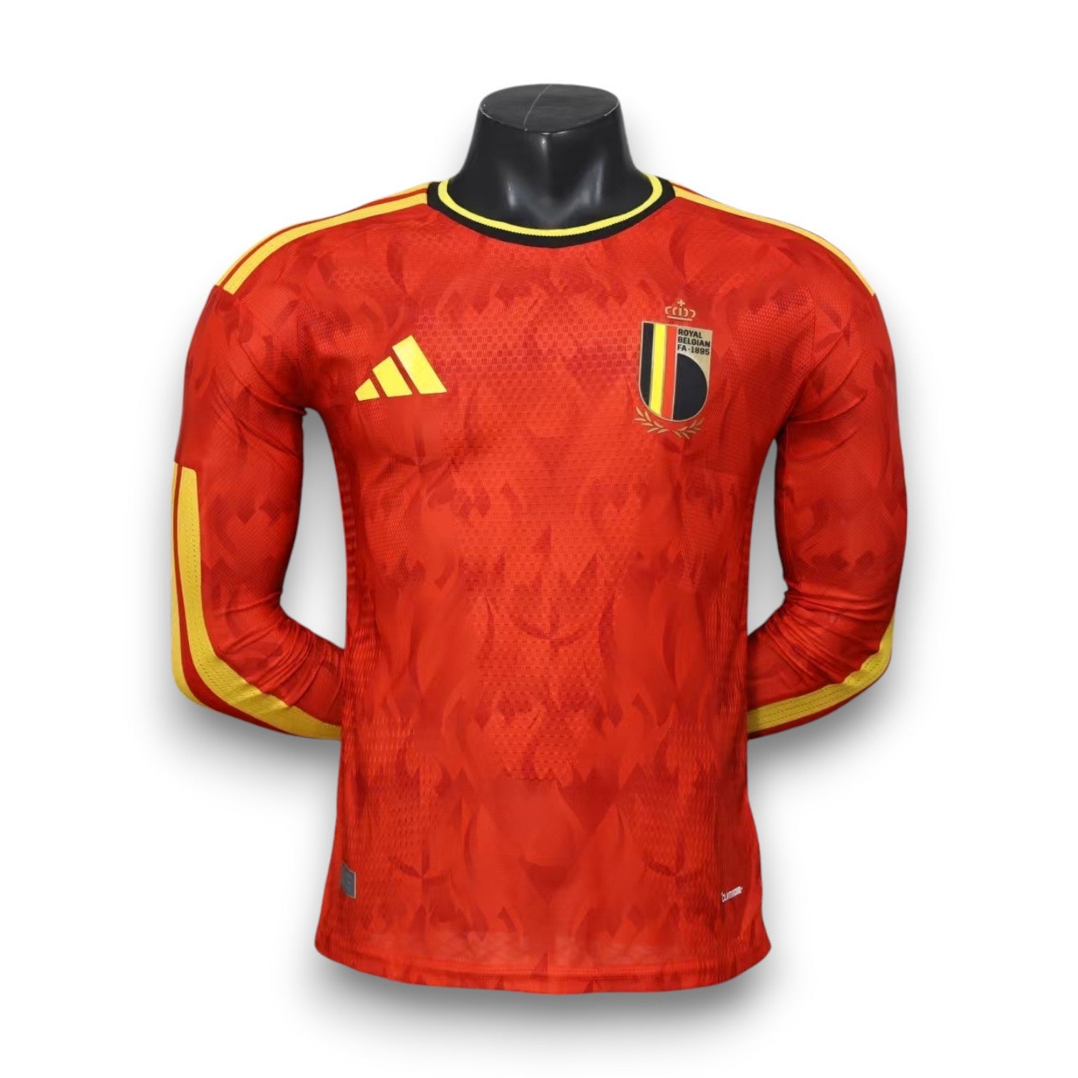 BELGIQUE - MAILLOT DOMICILE JOUEUR MANCHE LONGUE 2026