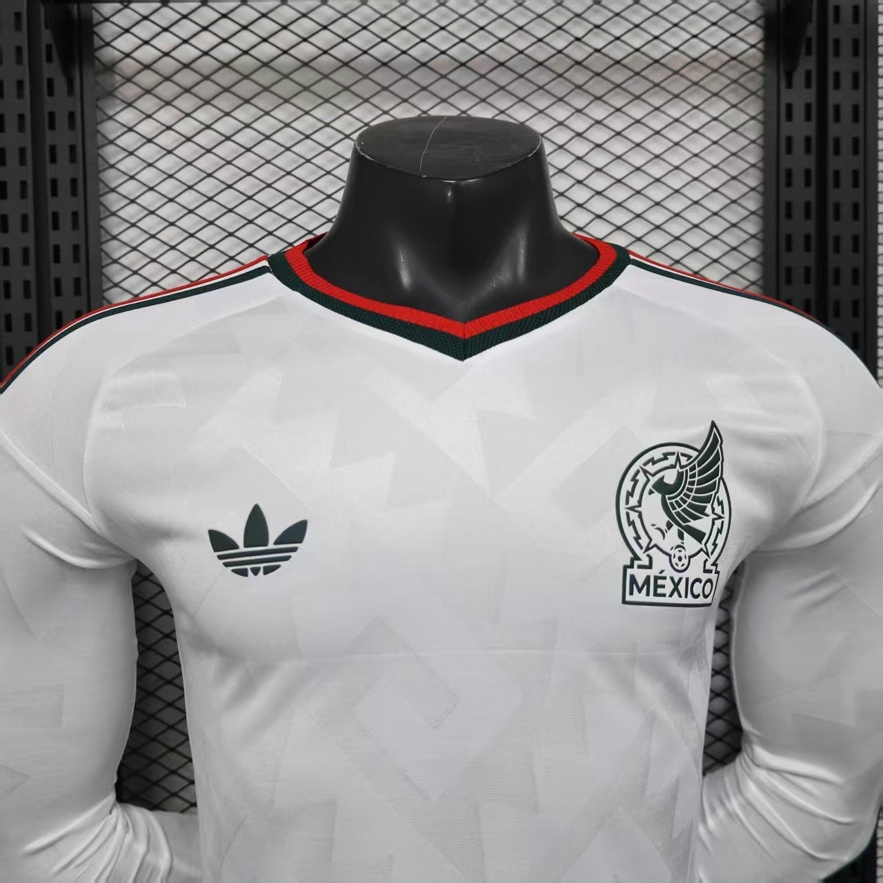 MEXIQUE - MAILLOT EXTÉRIEUR JOUEUR MANCHES LONGUES 2026