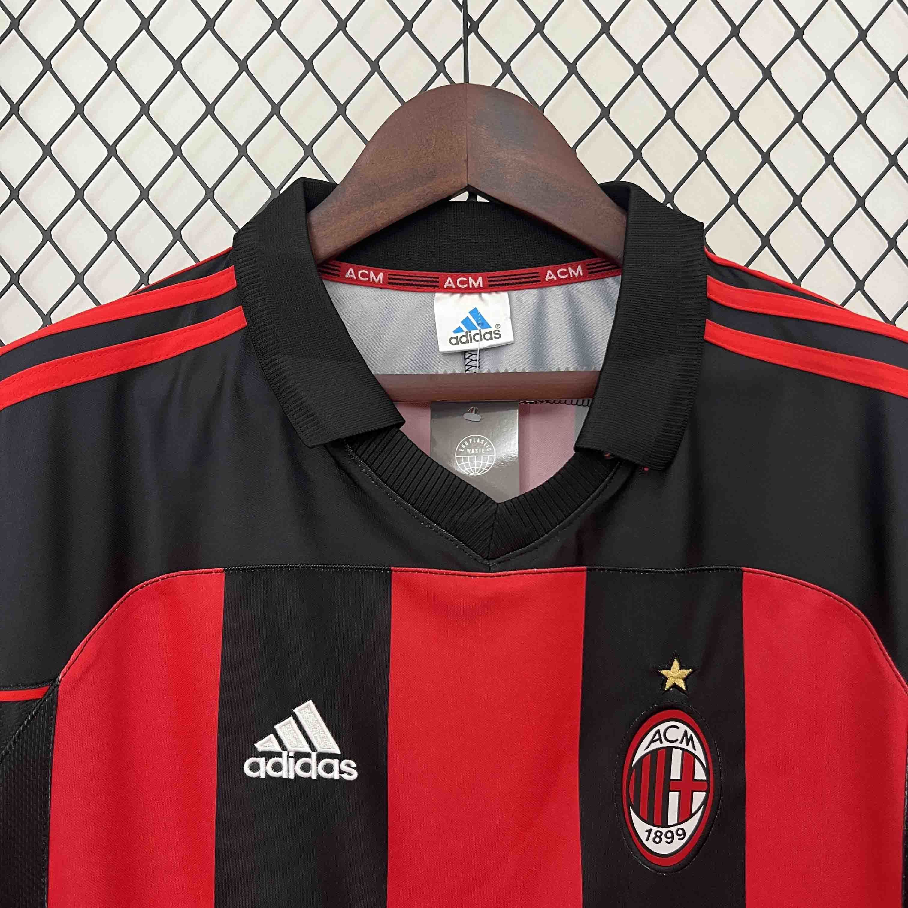AC MILAN - MAILLOT DOMICILE RETRO 00/01