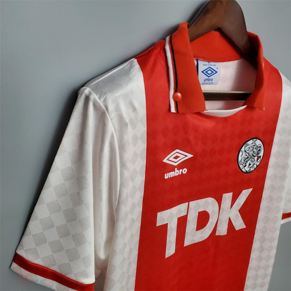 AJAX - MAILLOT DOMICILE RETRO 89/90