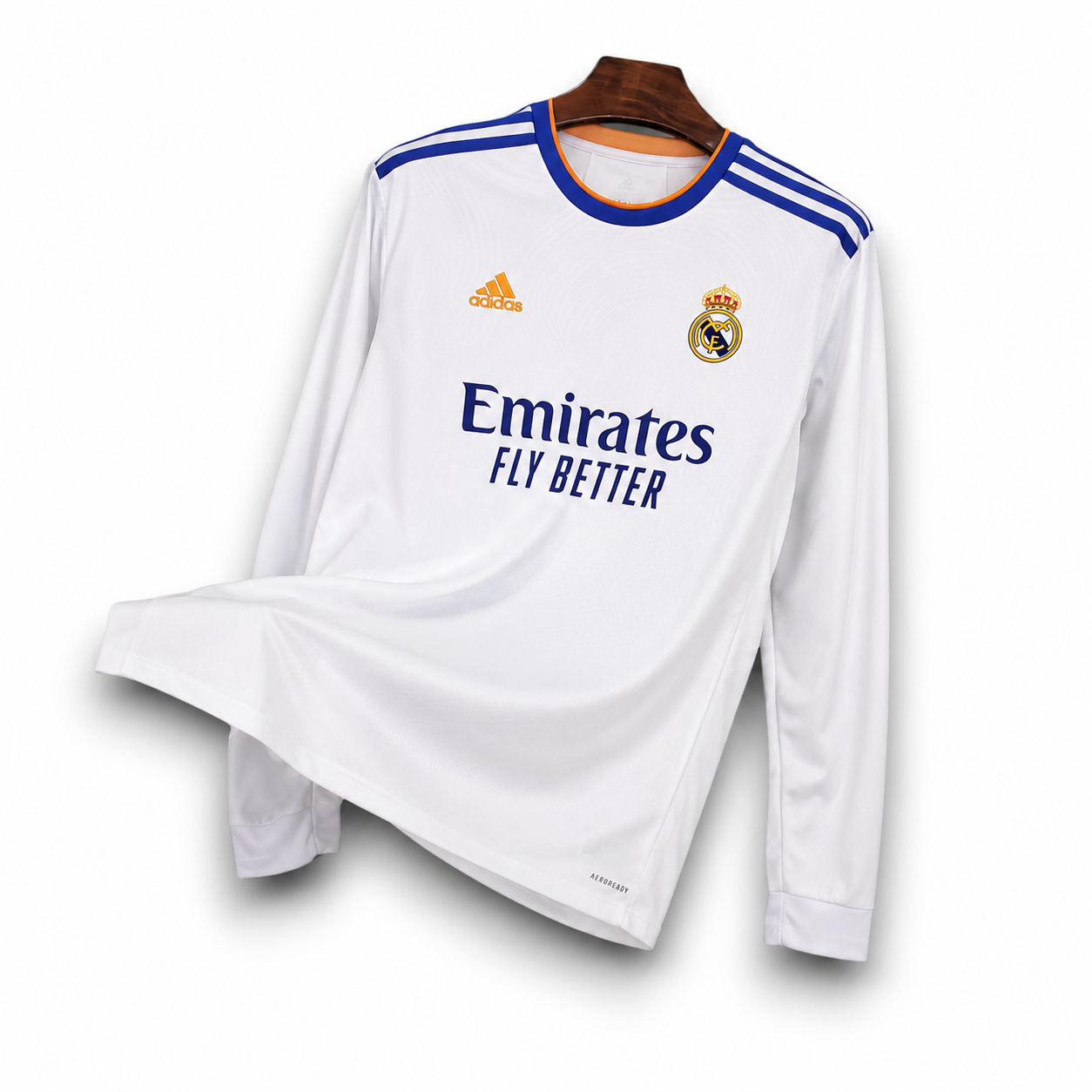 REAL MADRID - MAILLOT DOMICILE MANCHES LONGUES 21/22