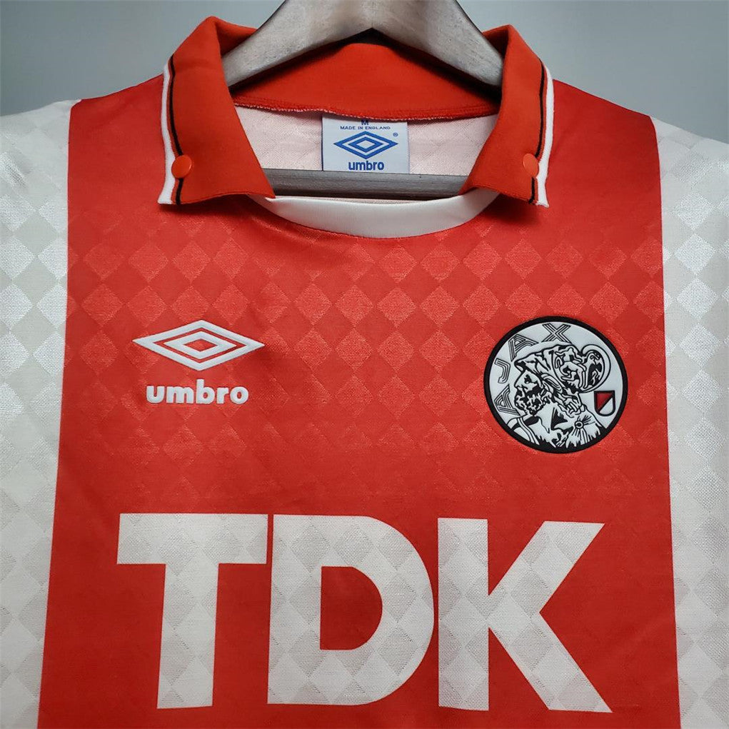 AJAX - MAILLOT DOMICILE RETRO 89/90