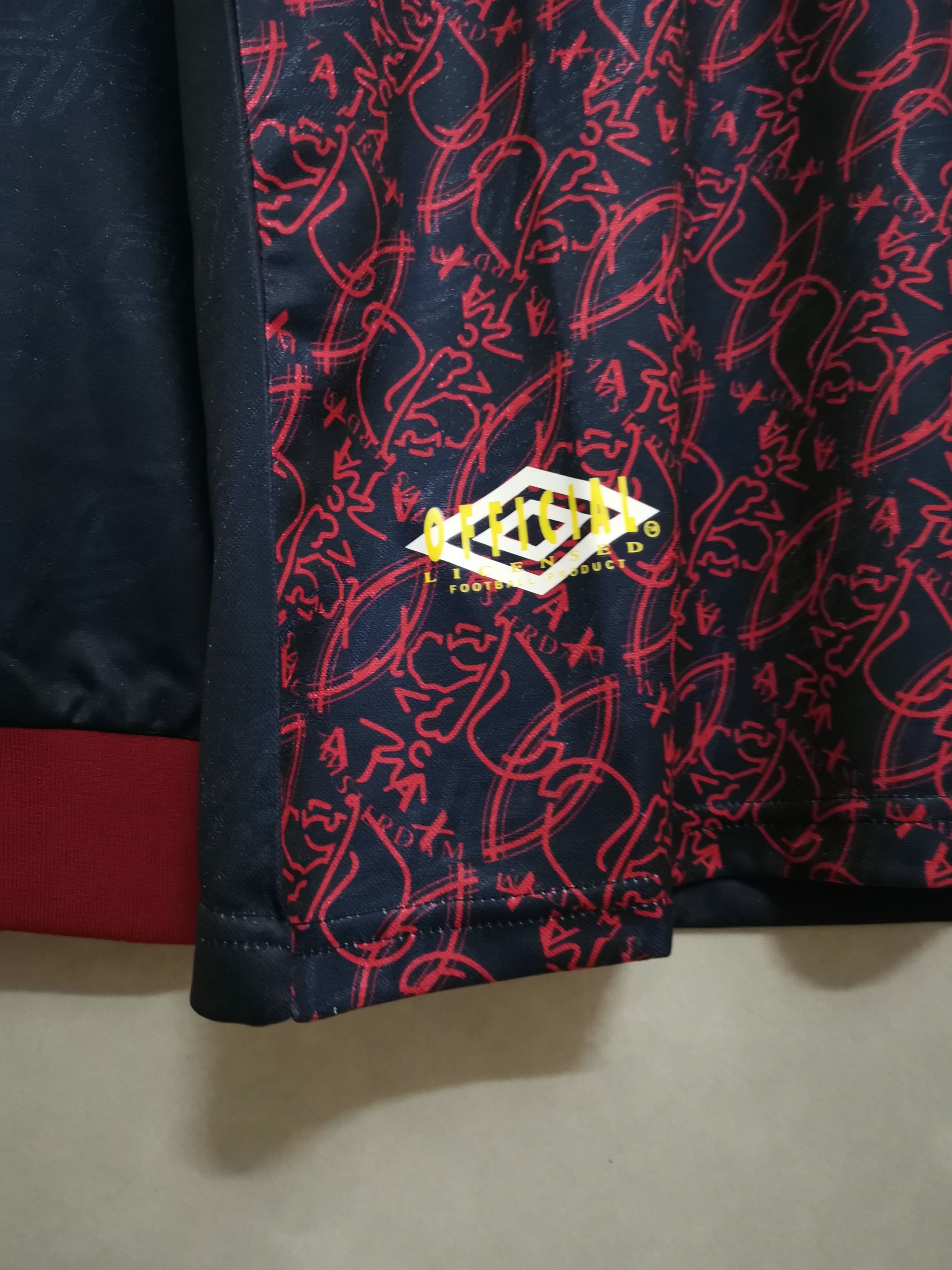 AJAX - MAILLOT EXTÉRIEUR MANCHES LONGUES RETRO 94/95