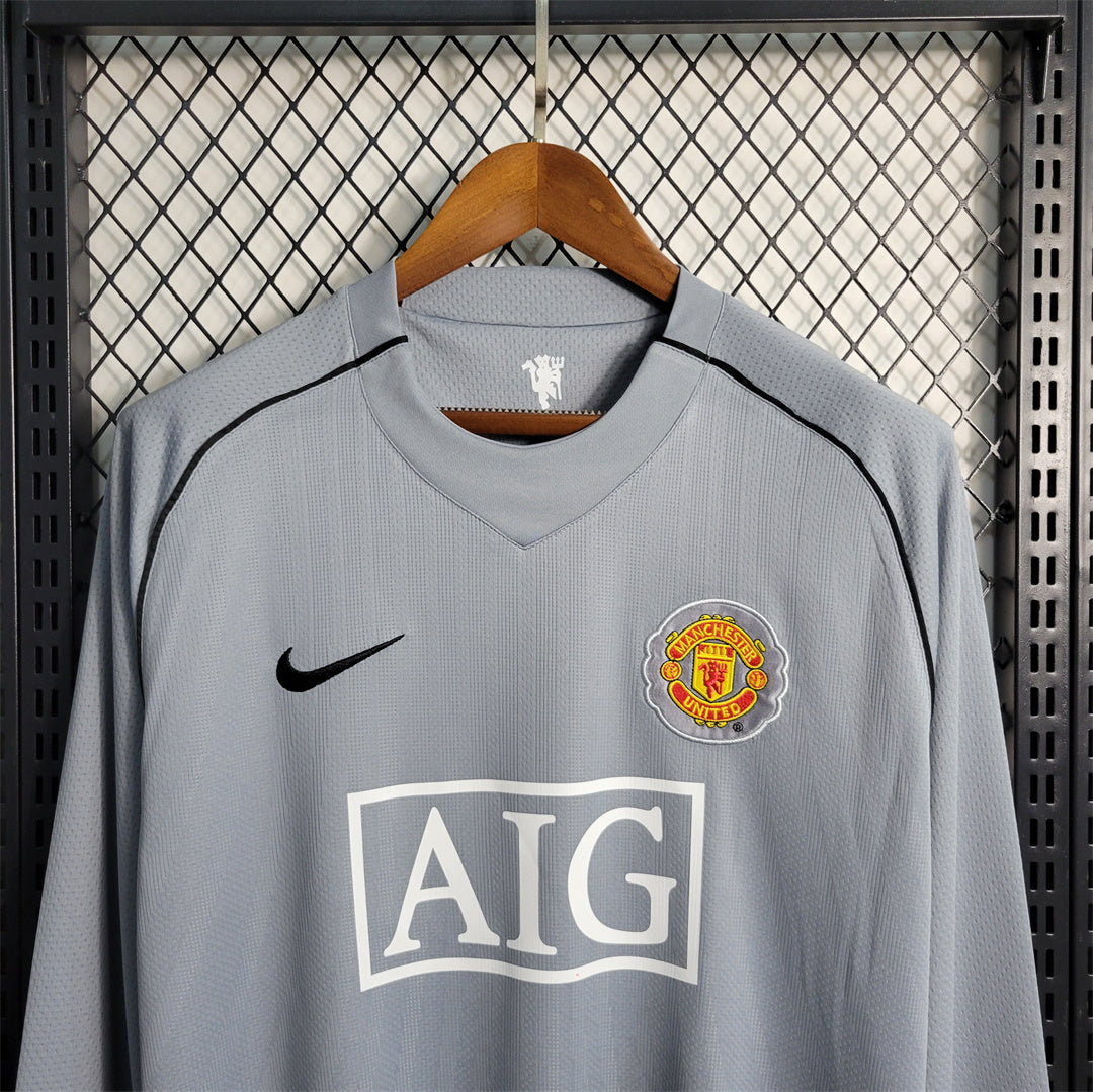 MANCHESTER UNITED - MAILLOT GARDIEN MANCHES LONGUES RETRO 07/08