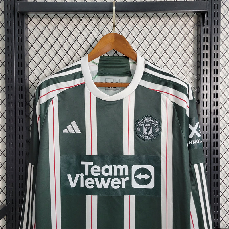 MANCHESTER UNITED - MAILLOT EXTÉRIEUR MANCHES LONGUES 23/24