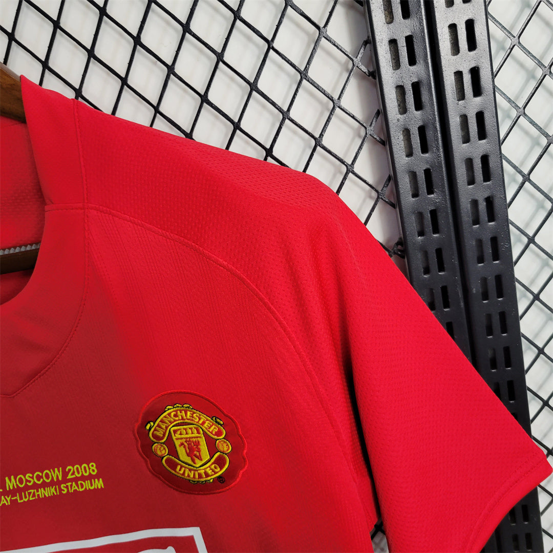 MANCHESTER UNITED - MAILLOT DOMICILE RETRO 07/08