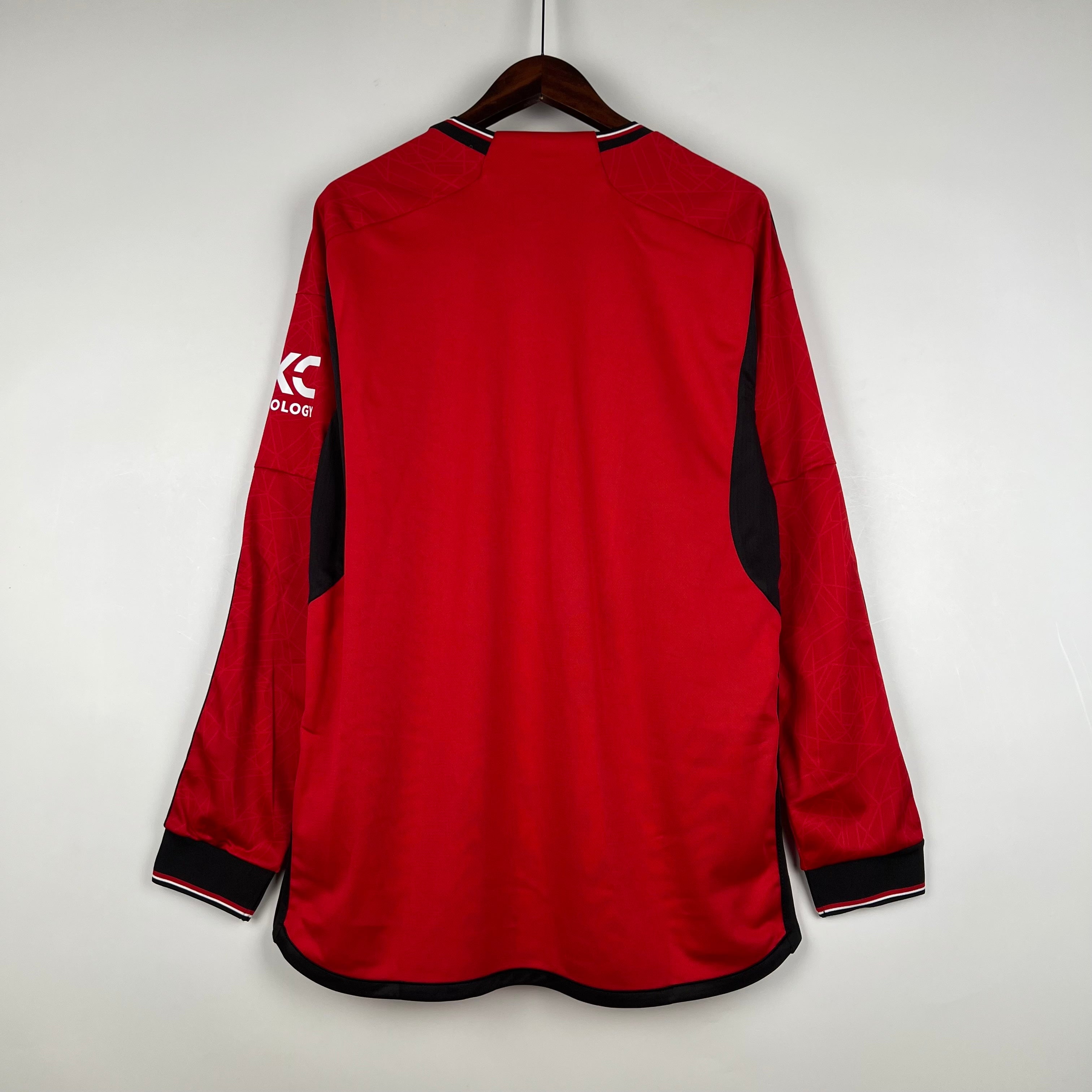 MANCHESTER UNITED - MAILLOT DOMICILE MANCHES LONGUES 23/24