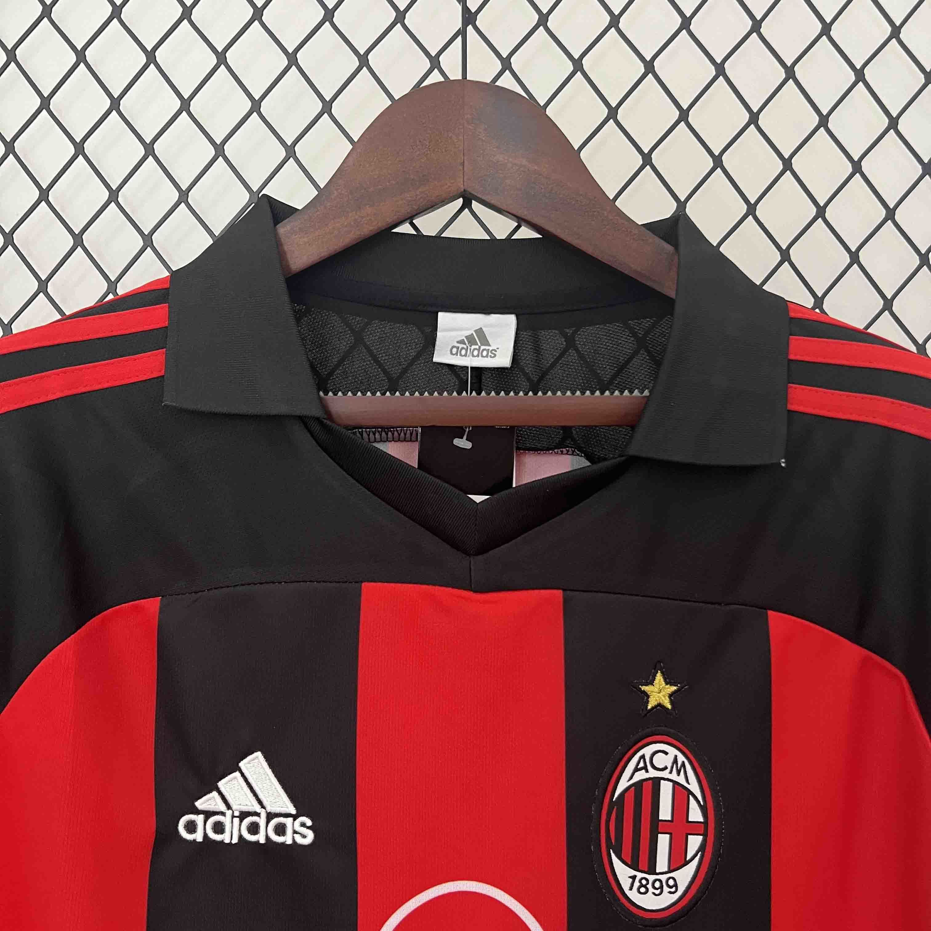 AC MILAN - MAILLOT DOMICILE RETRO 01/02