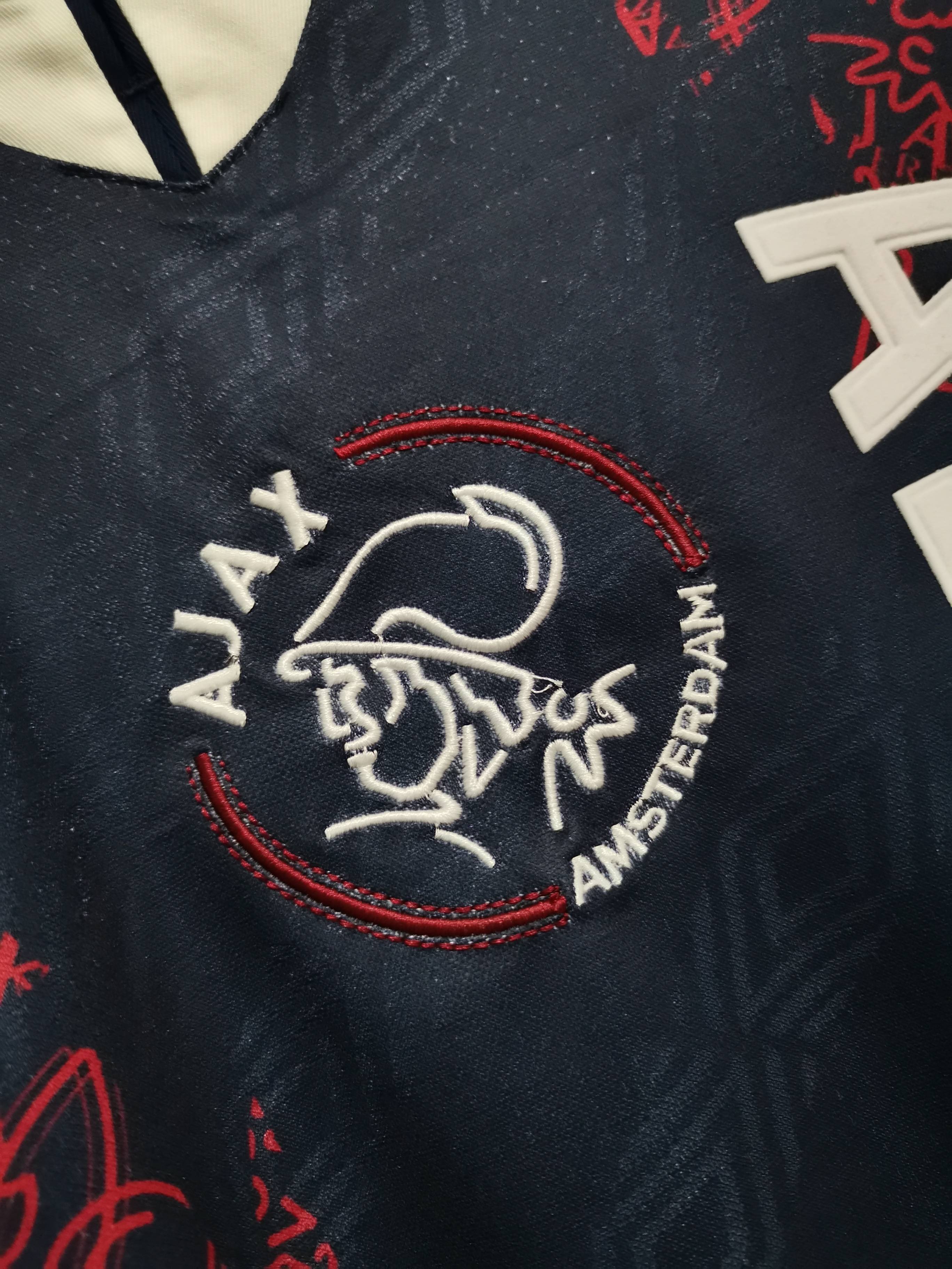 AJAX - MAILLOT EXTÉRIEUR MANCHES LONGUES RETRO 94/95