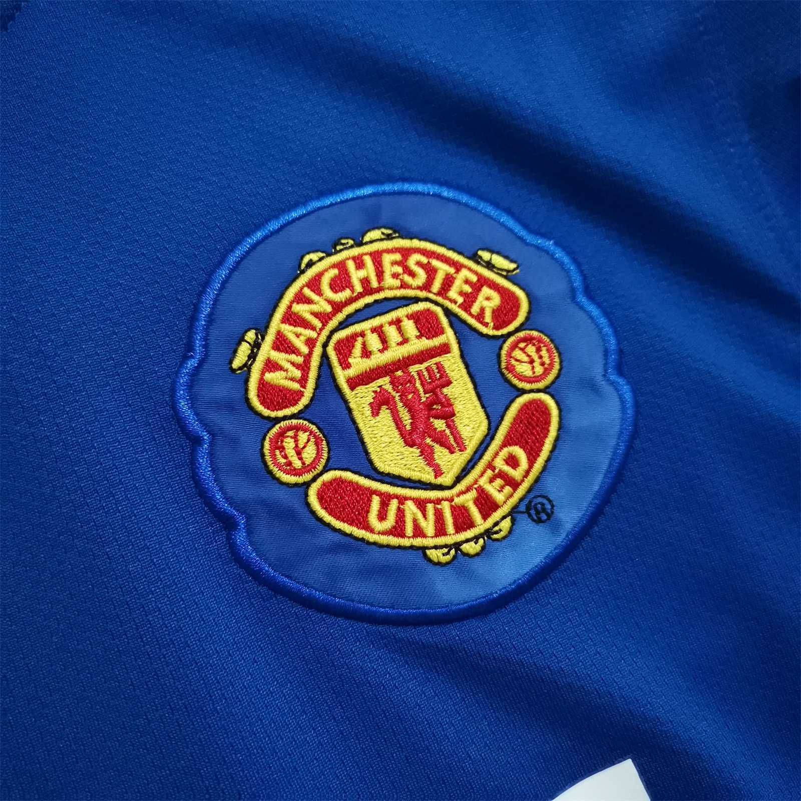 MANCHESTER UNITED - MAILLOT EXTÉRIEUR MANCHES LONGUES RETRO 08/09
