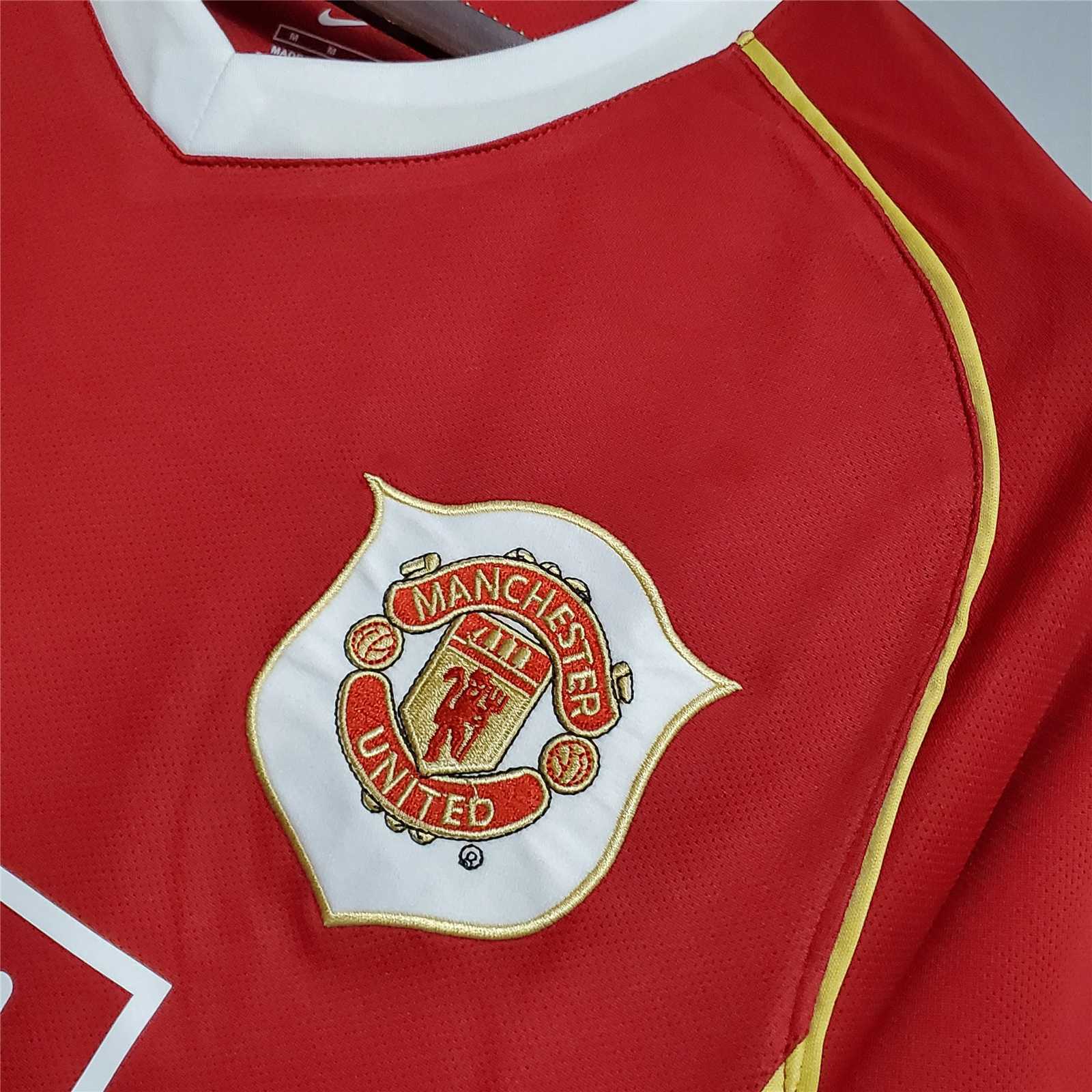 MANCHESTER UNITED - MAILLOT DOMICILE RETRO 06/07