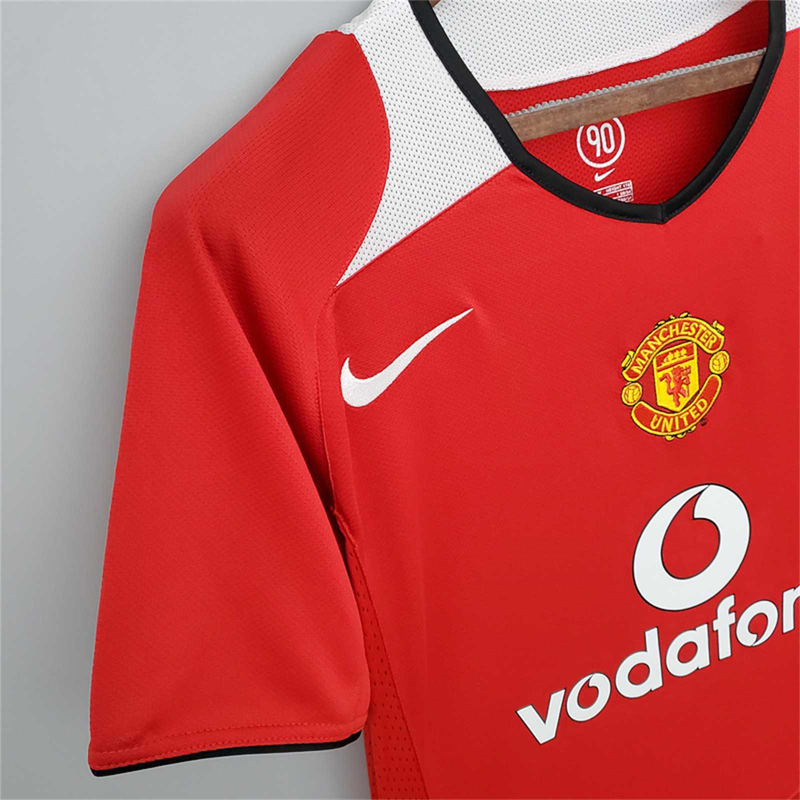 MANCHESTER UNITED - MAILLOT DOMICILE RETRO 04/06