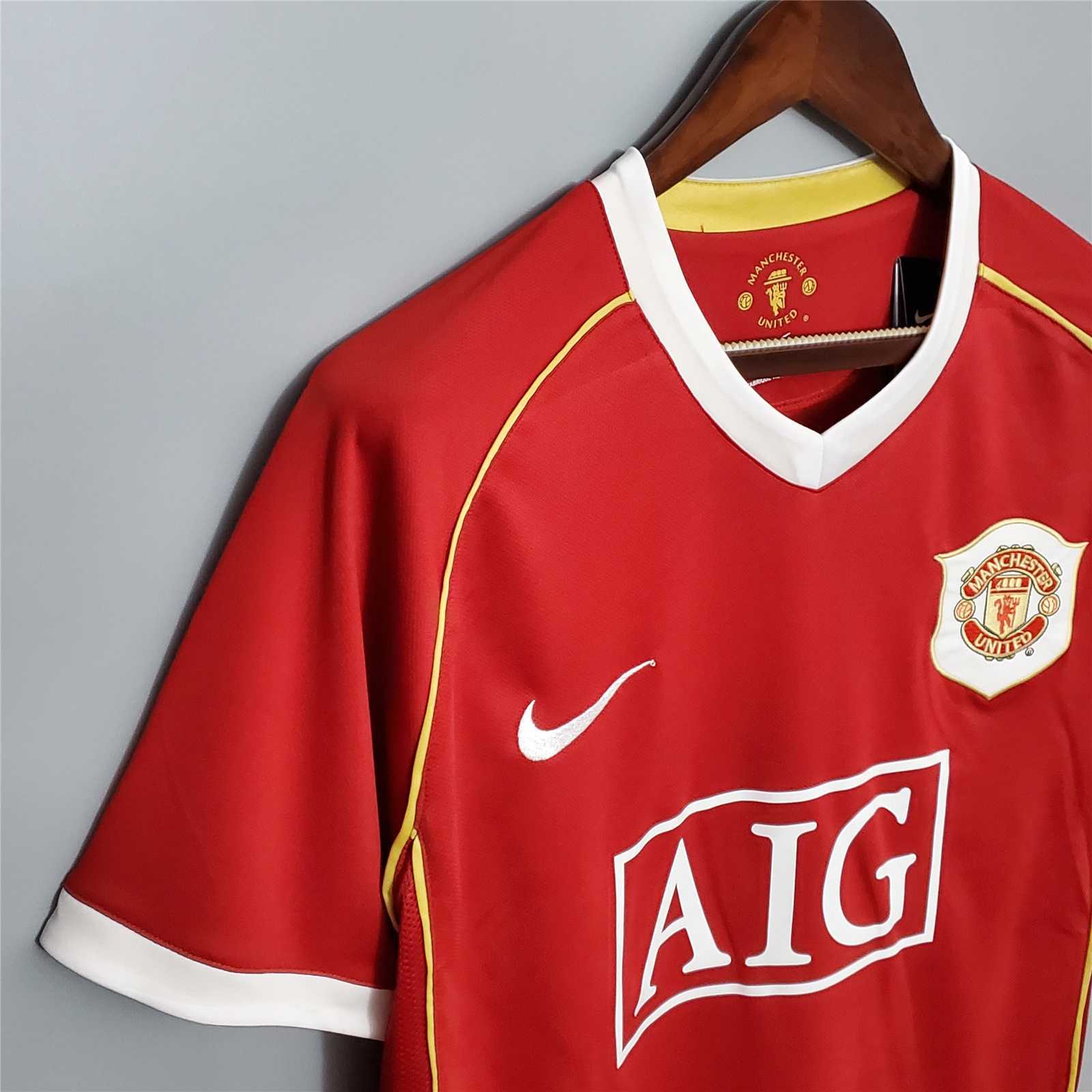 MANCHESTER UNITED - MAILLOT DOMICILE RETRO 06/07