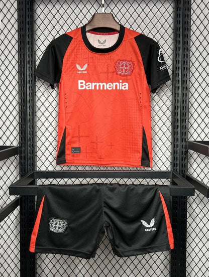 Kits Enfants Bayer Leverkusen 2024/25 Domicile