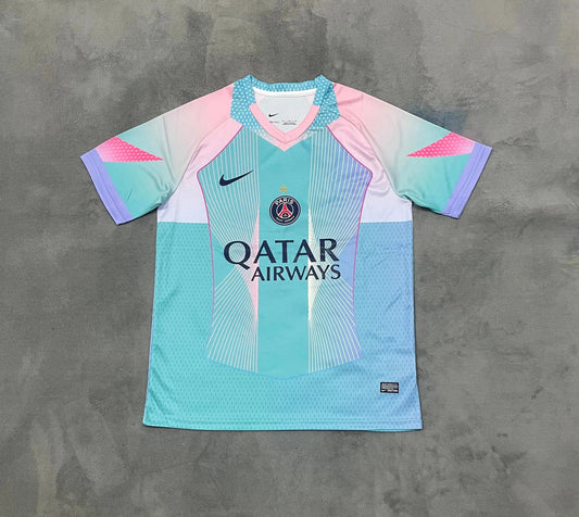Maillot psg concept bleu 2025