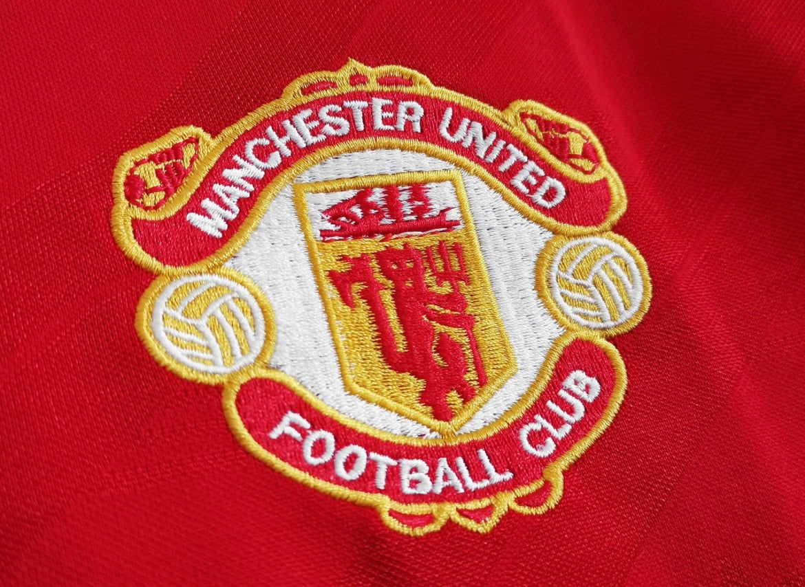 MANCHESTER UNITED - MAILLOT DOMICILE MANCHES LONGUES 1986/87