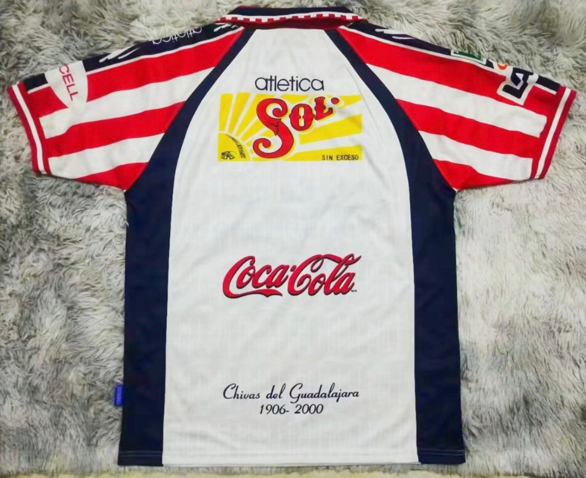 CHIVAS GUADALAJARA - MAILLOT EXTÉRIEUR 1999/00