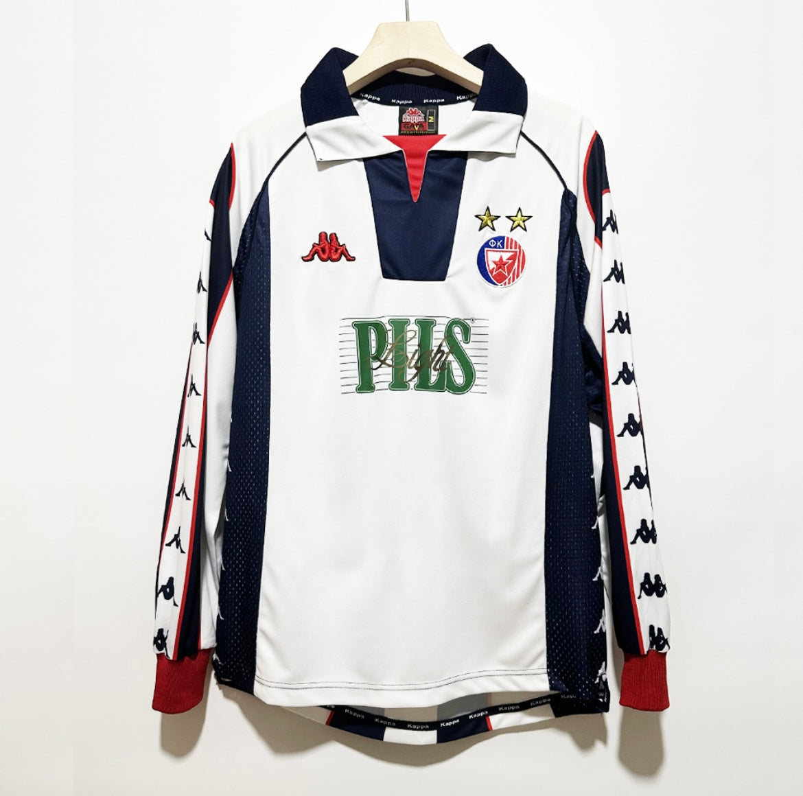 ÉTOILE ROUGE DE BELGRADE - MAILLOT EXTÉRIEUR MANCHES LONGUES 1999/00