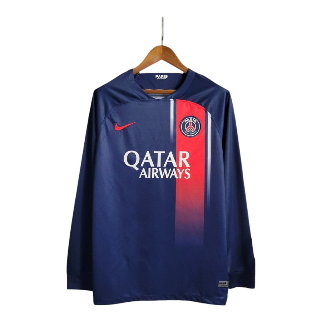 23-24 PSG home manche longue