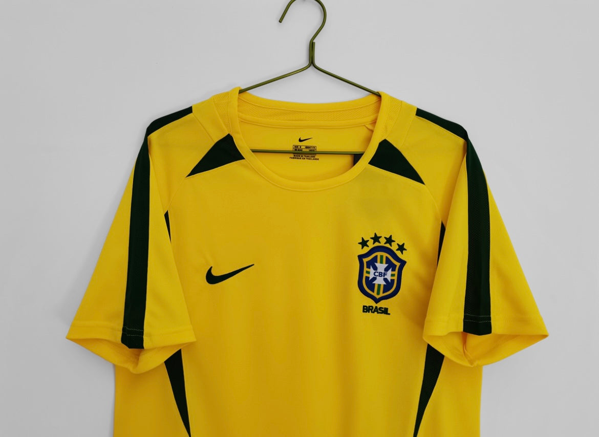 BRÉSIL - MAILLOT DOMICILE 2002