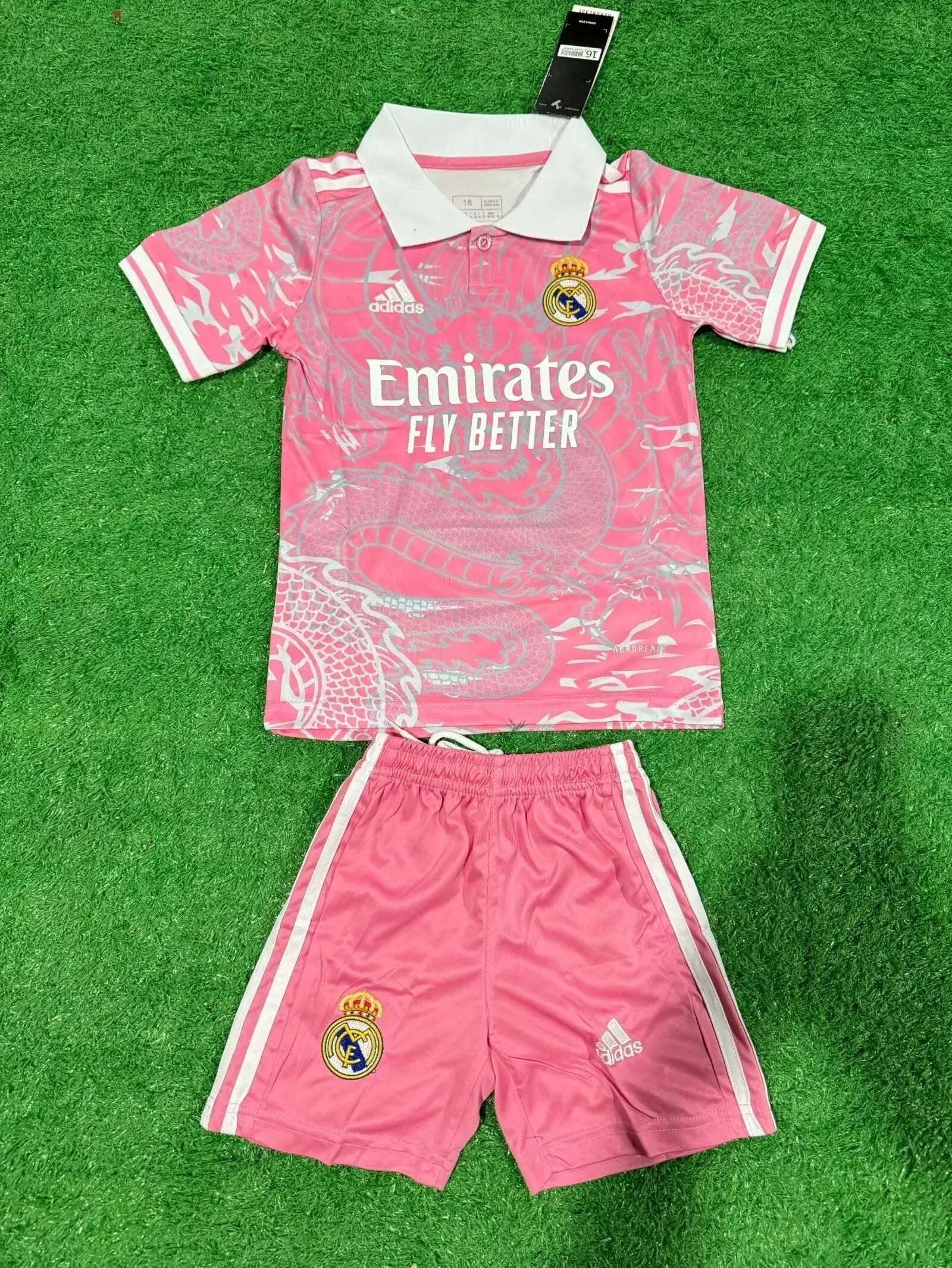 24/25 Ensemble Enfant Real Madrid Rose